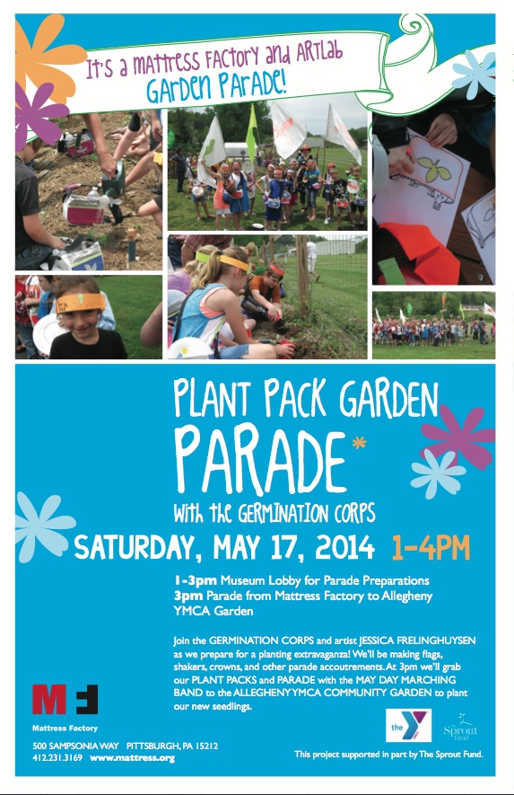 Join Us Tomorrow May 17th at the Mattress Factory in Pittsburgh