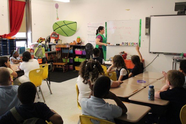 In the classroom at Propel Northside